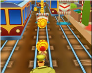 Train surfers Dragon Ball HTML5 játék
